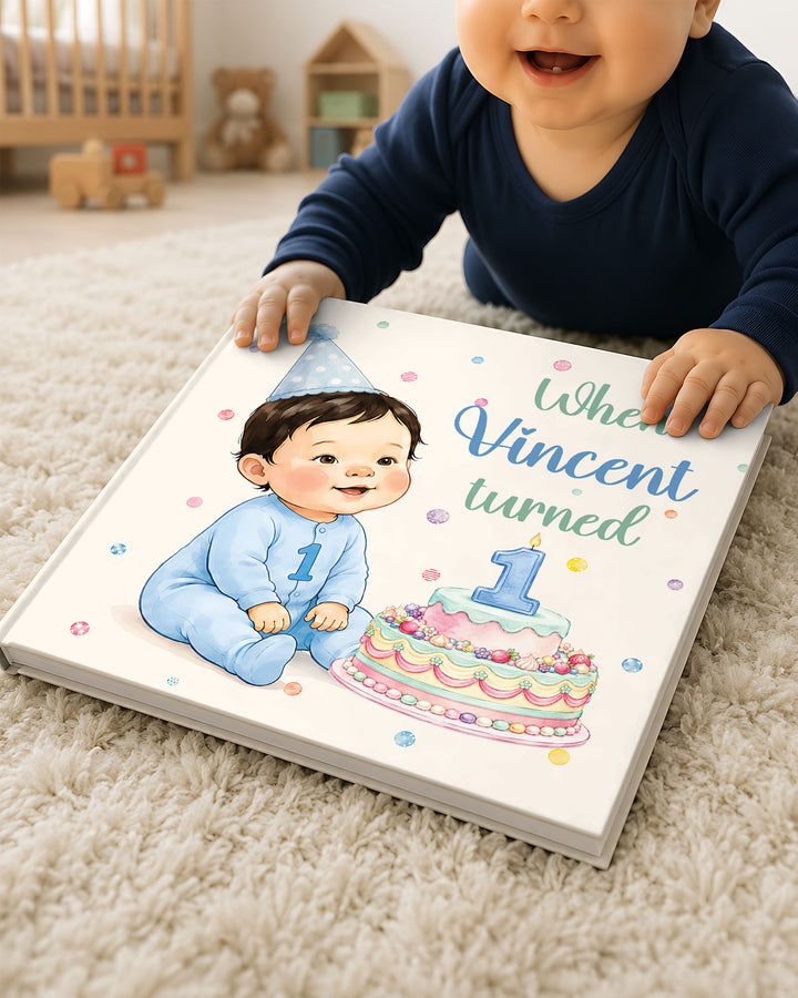 First Birthday Personalized Book Stories Book