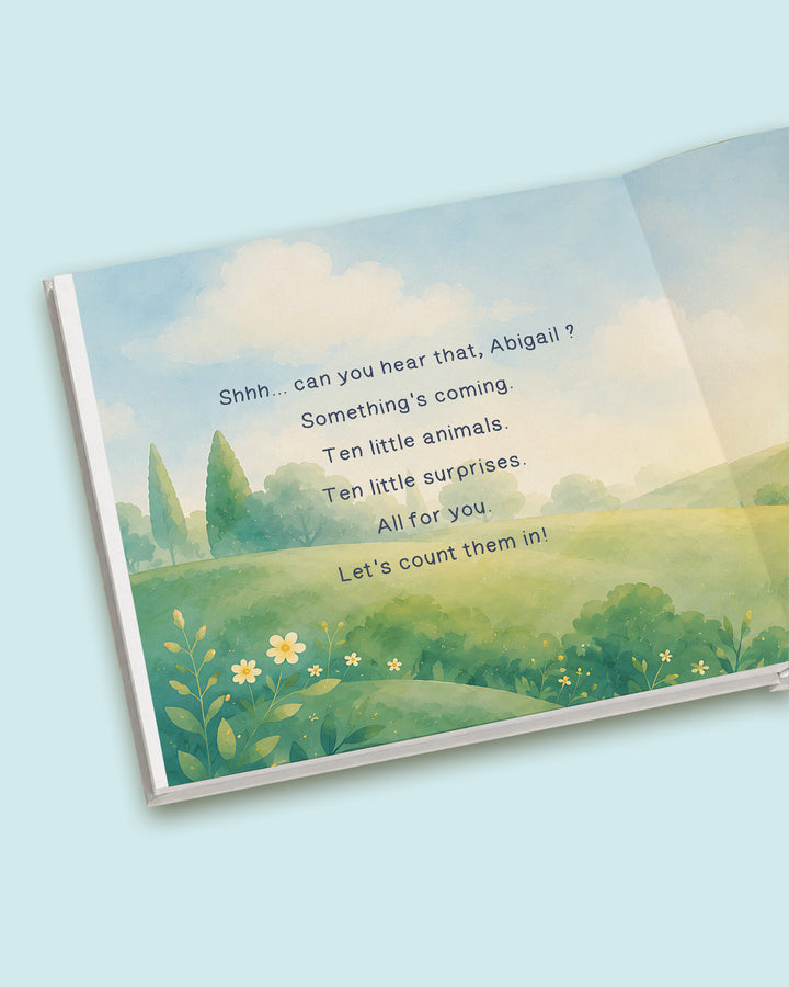 Personalized First Birthday Book Stories Book
