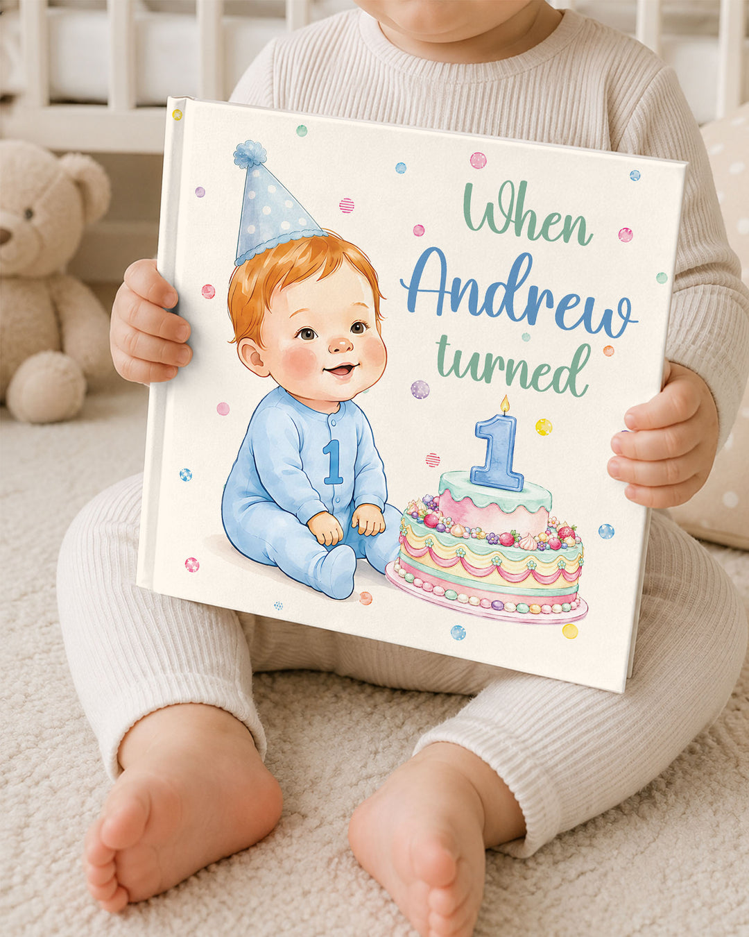 First Birthday Personalized Book Stories Book