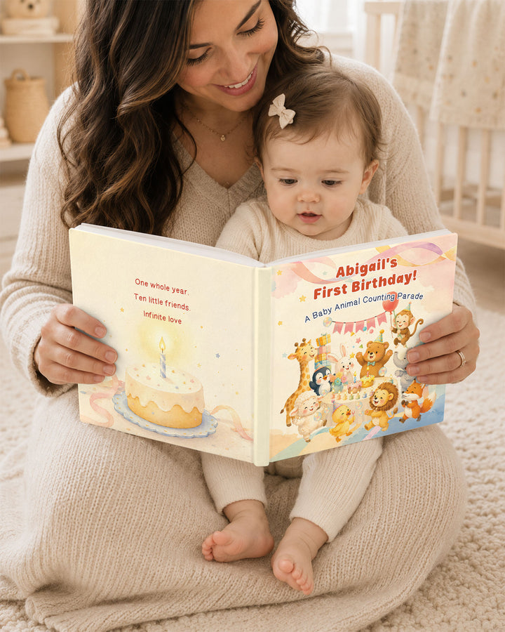 Personalized First Birthday Book Stories Book