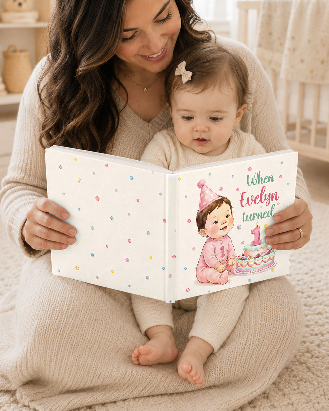 First Birthday Personalized Book Stories Book