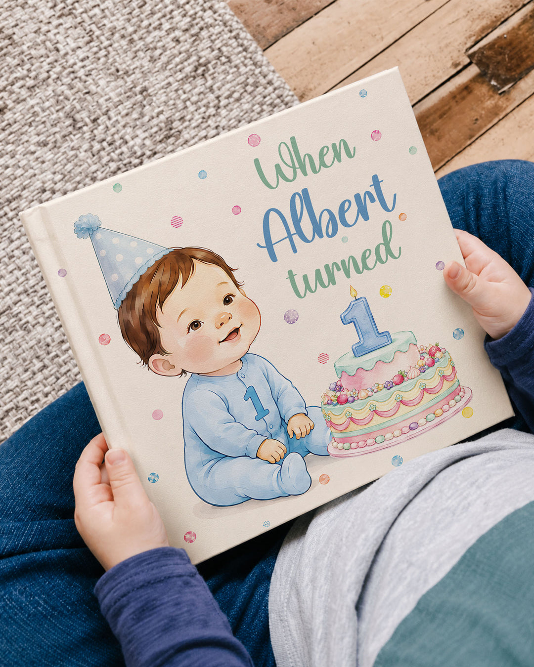 First Birthday Personalized Book Stories Book