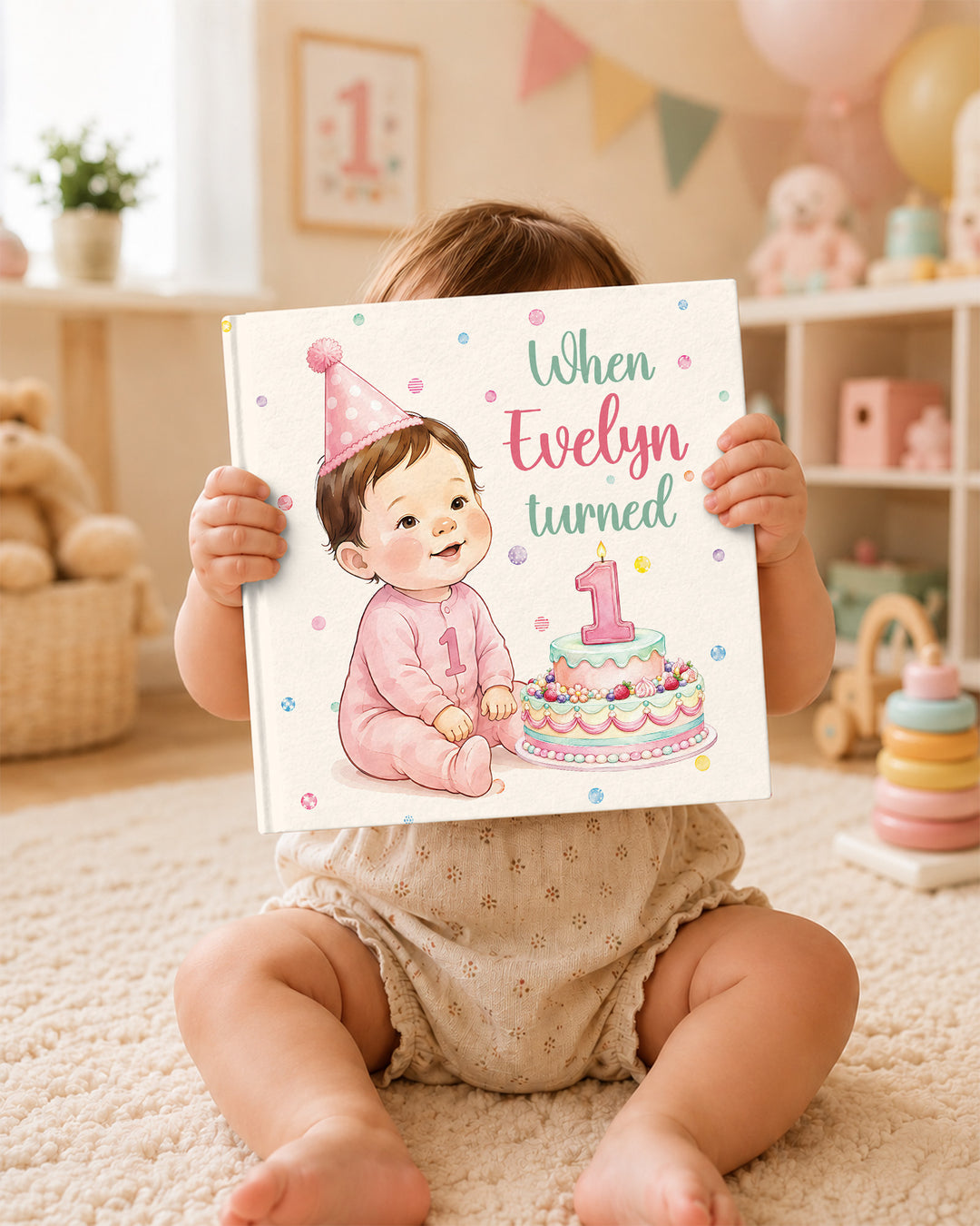First Birthday Personalized Book Stories Book