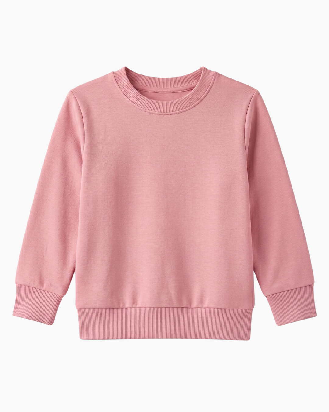 Solid Color Bamboo Crewneck Sweatshirt