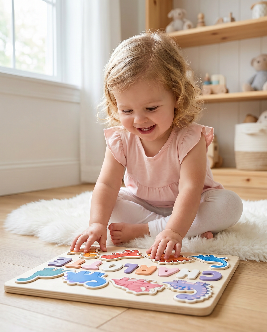 Schablone Holzpuzzle