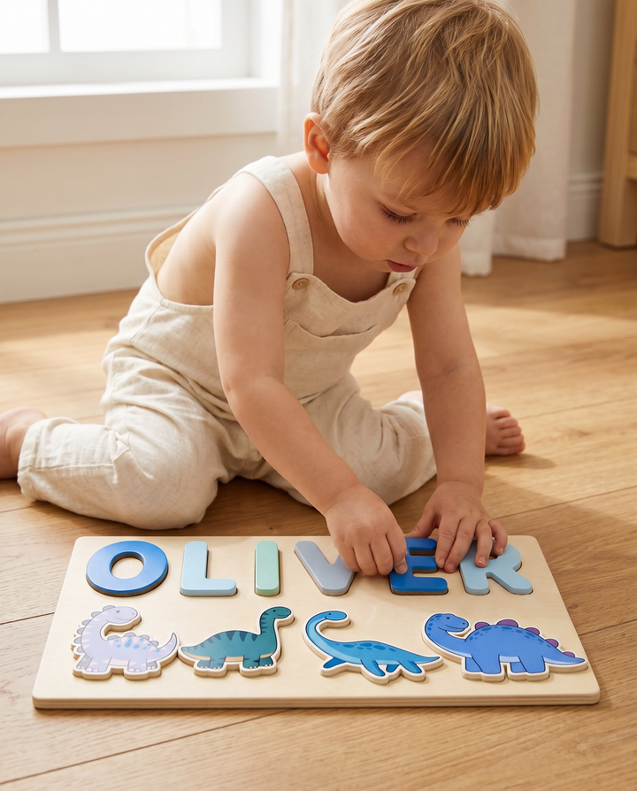 Schablone Holzpuzzle