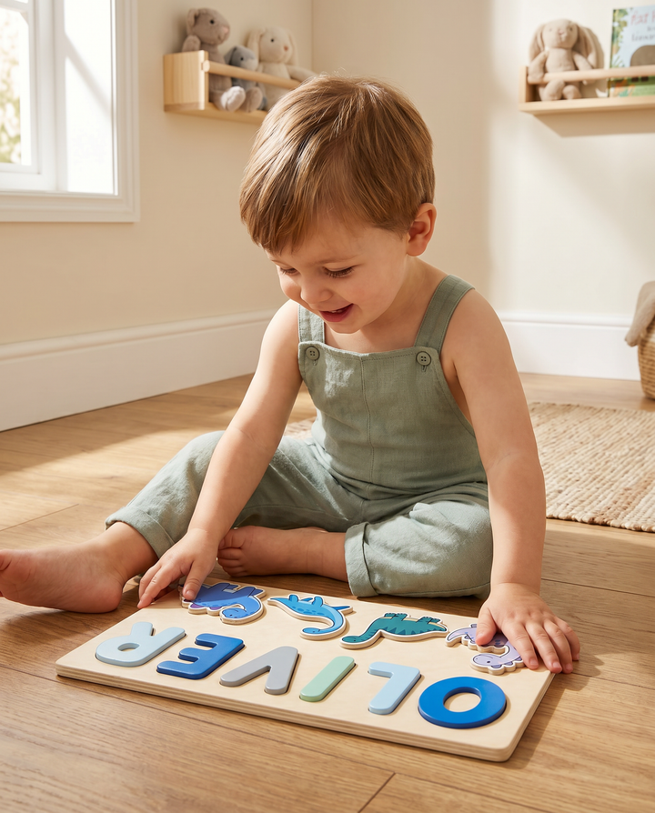 Schablone Holzpuzzle
