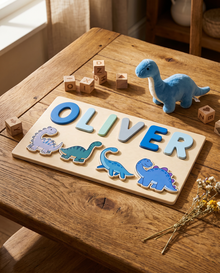 Schablone Holzpuzzle
