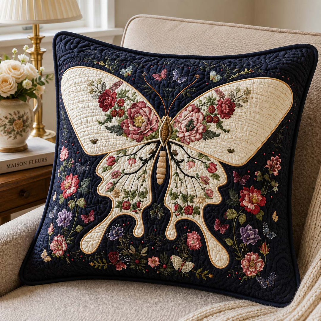 Butterfly Gentle Grace Bamboo Quilt Pillow Case