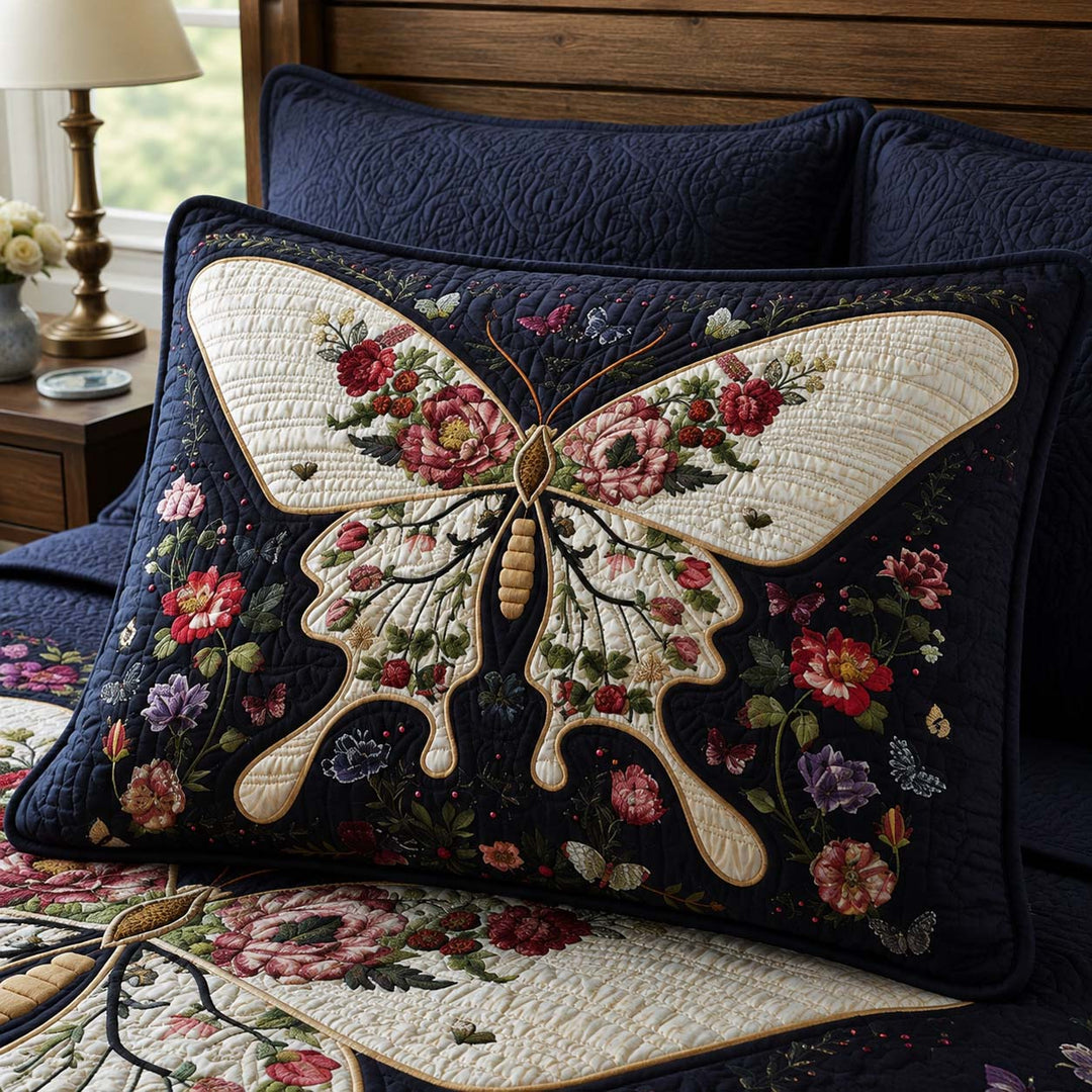 Butterfly Gentle Grace Bamboo Quilt Pillow Case