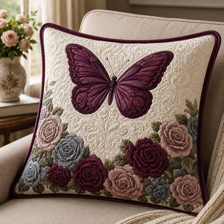 Butterfly Haven Bamboo Quilt Pillow Case