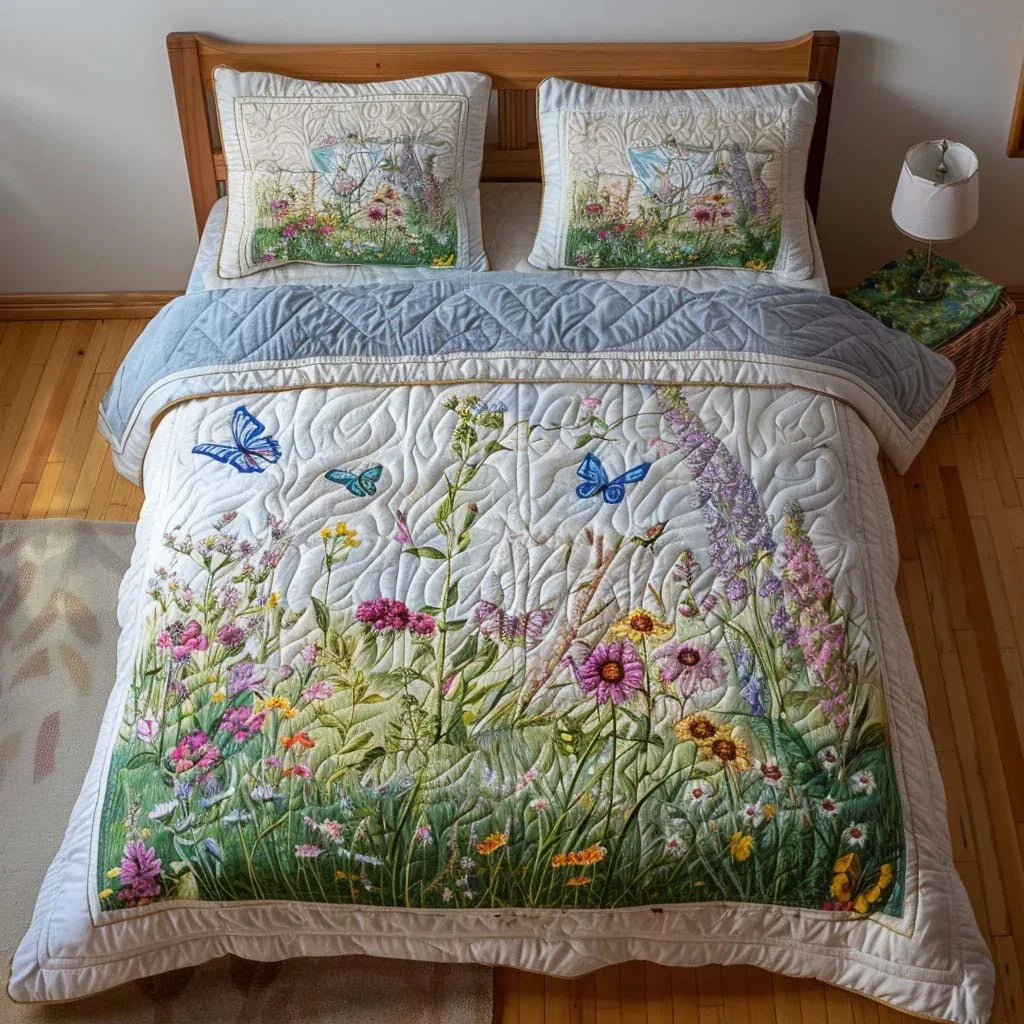 Butterfly Woodland Dreams Bamboo Quilt Bedding Set