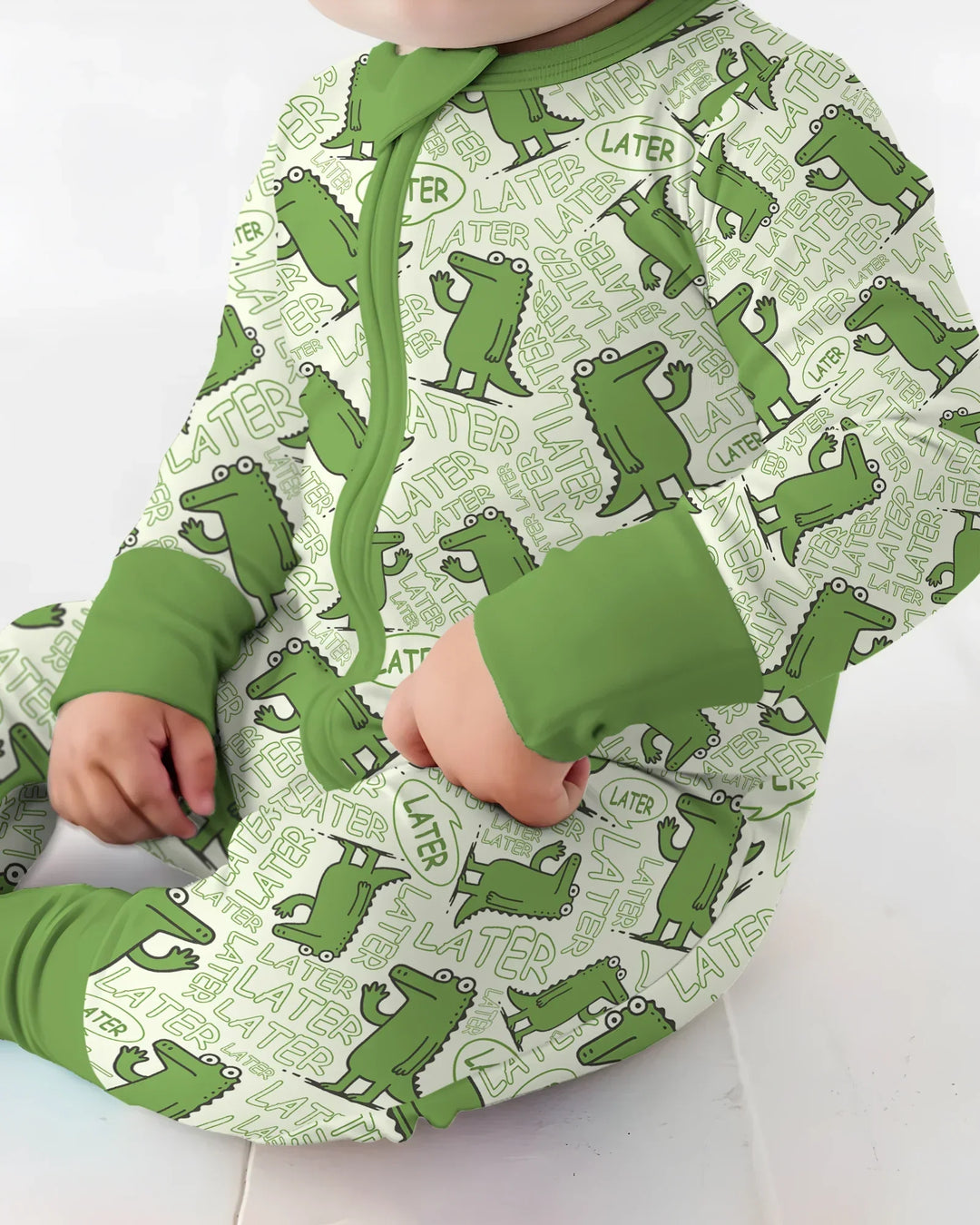 Gerippte Babykleidung mit individuellem Foto - Weich &amp; Skizzenhaft