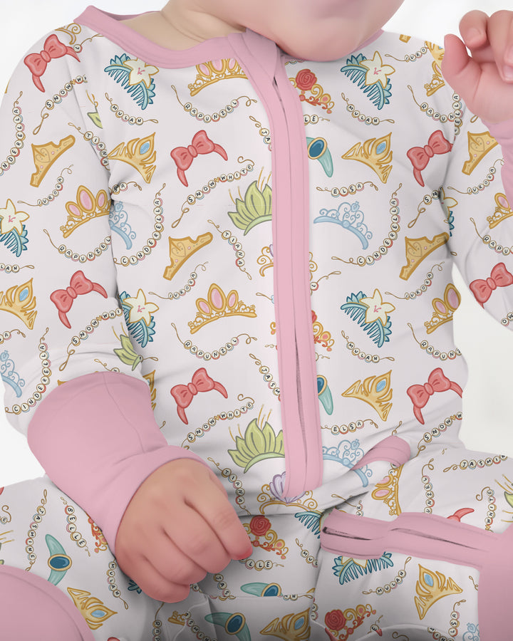 Princess Crowns Bamboo Convertible Zippy