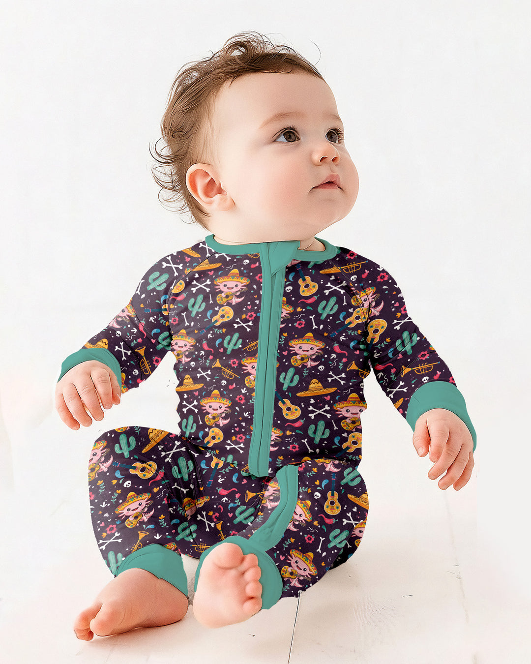 Axolotl Fiesta Bamboo Convertible Zippy