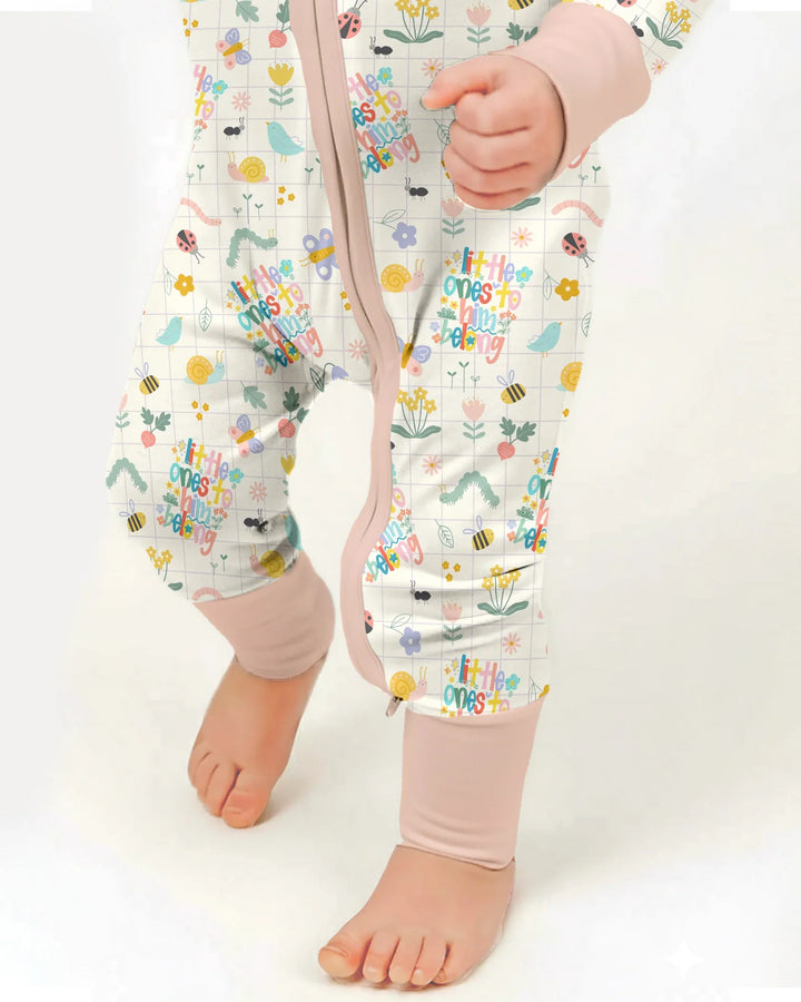 Gerippte Babykleidung mit individuellem Foto - Weich &amp; Skizzenhaft