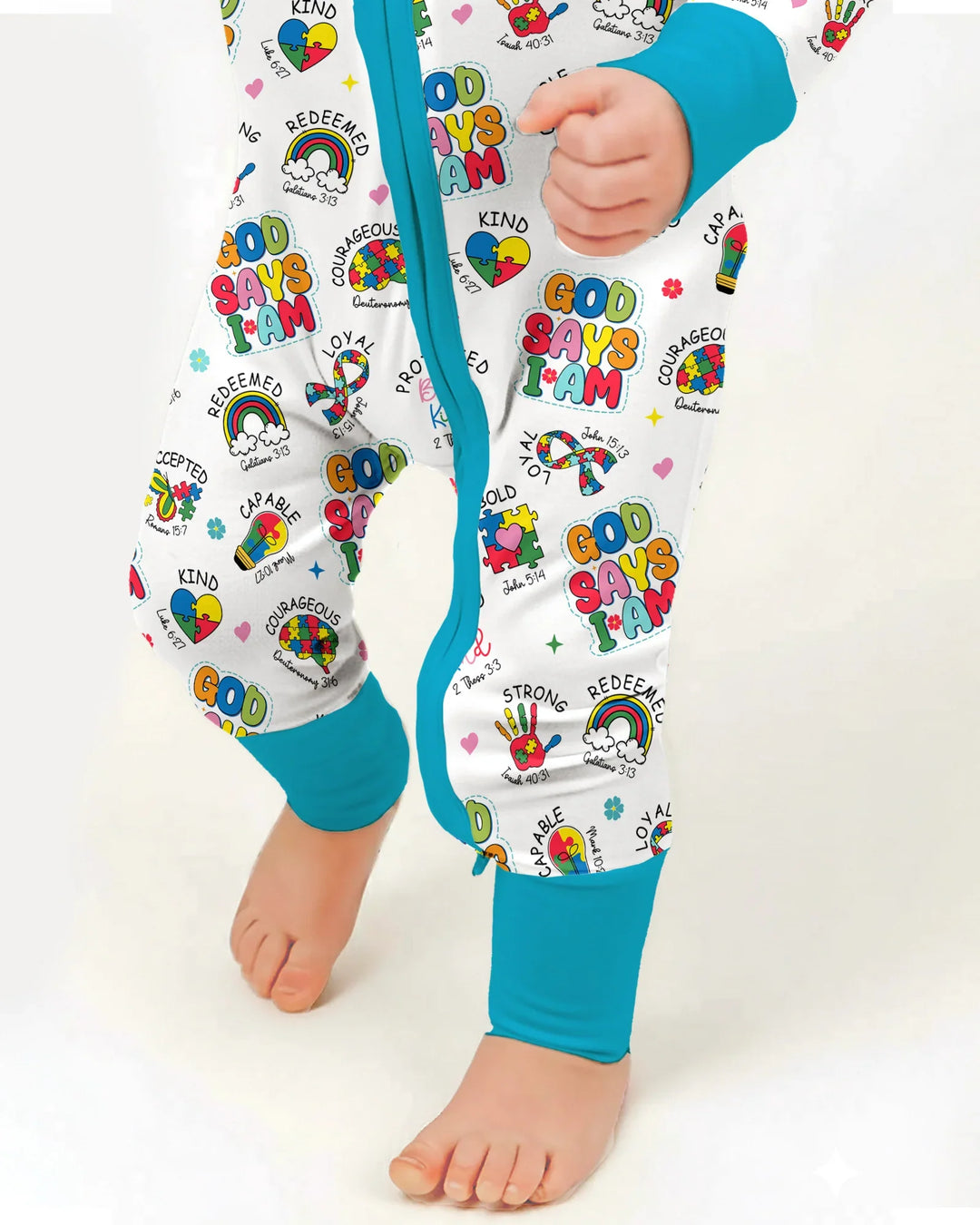 Gerippte Babykleidung mit individuellem Foto - Weich &amp; Skizzenhaft