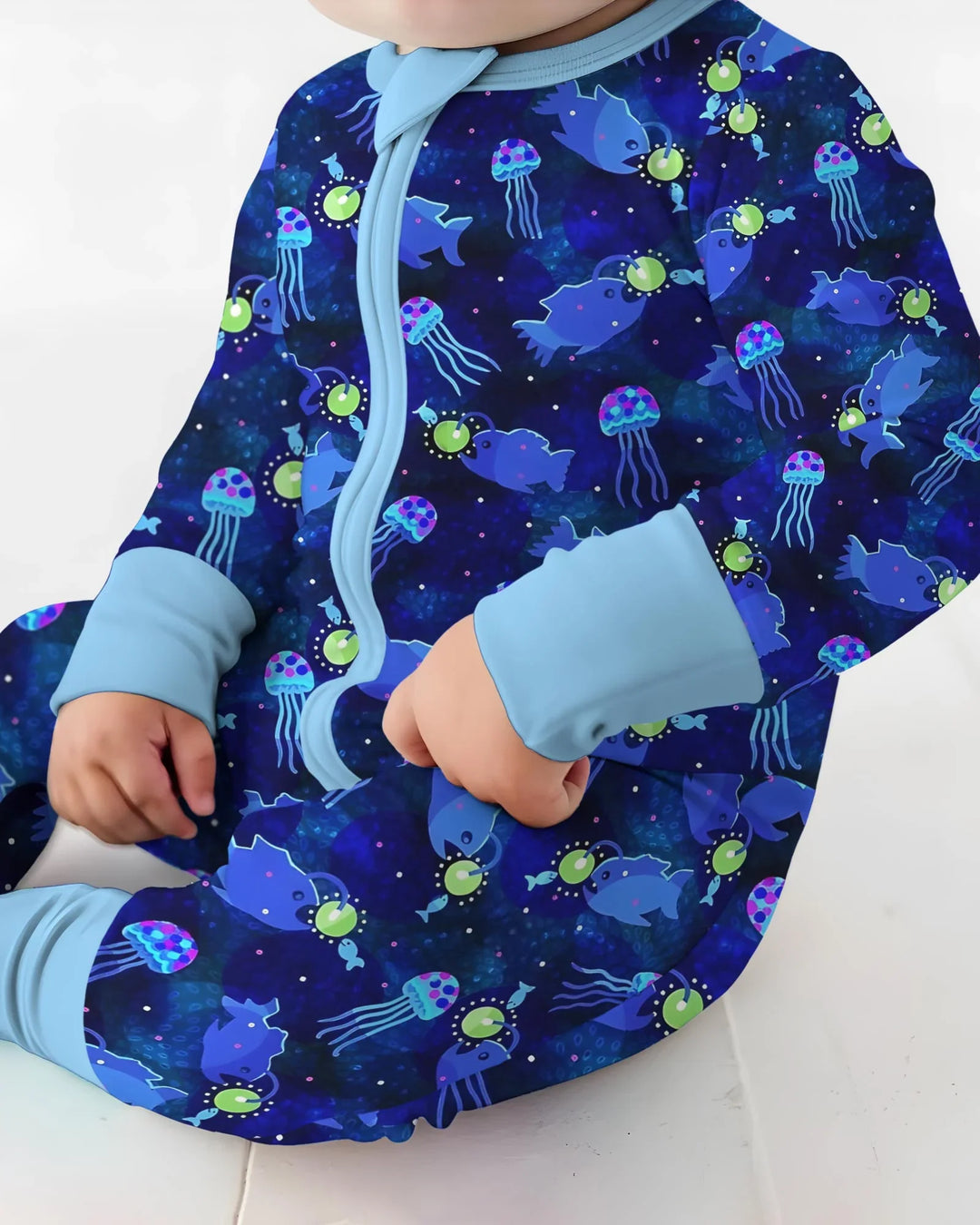 Happy Glow Fish Bamboo Convertible Zippy