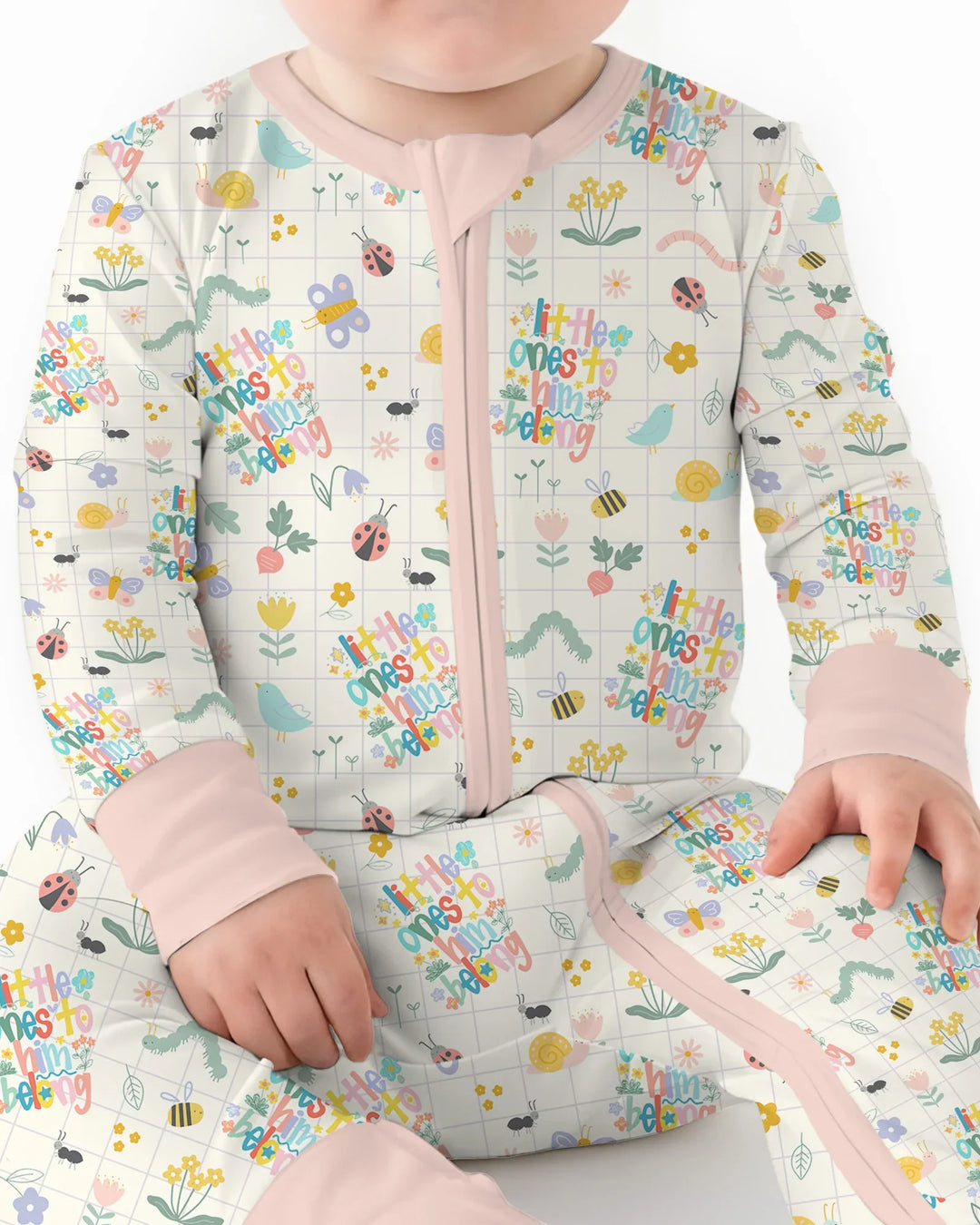 Gerippte Babykleidung mit individuellem Foto - Weich &amp; Skizzenhaft