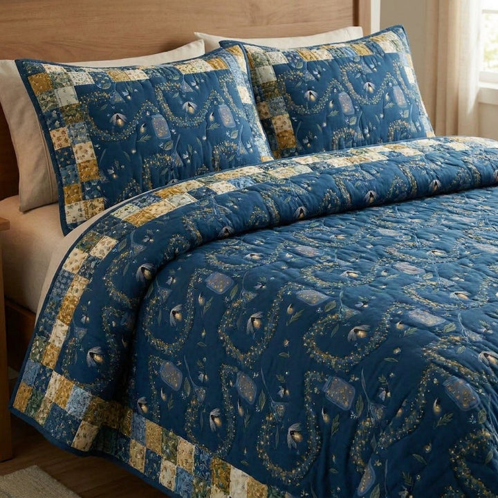 Catching Fireflies Bamboo Quilt Bedding Set