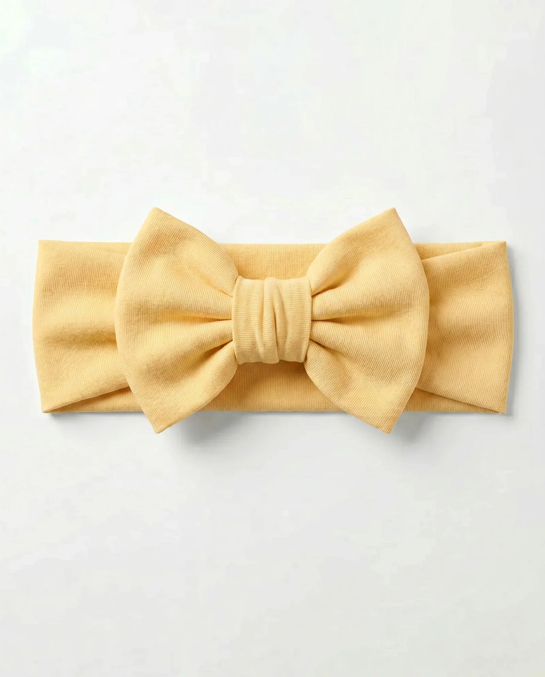 Solid Color Bamboo Luxe Bow Headband