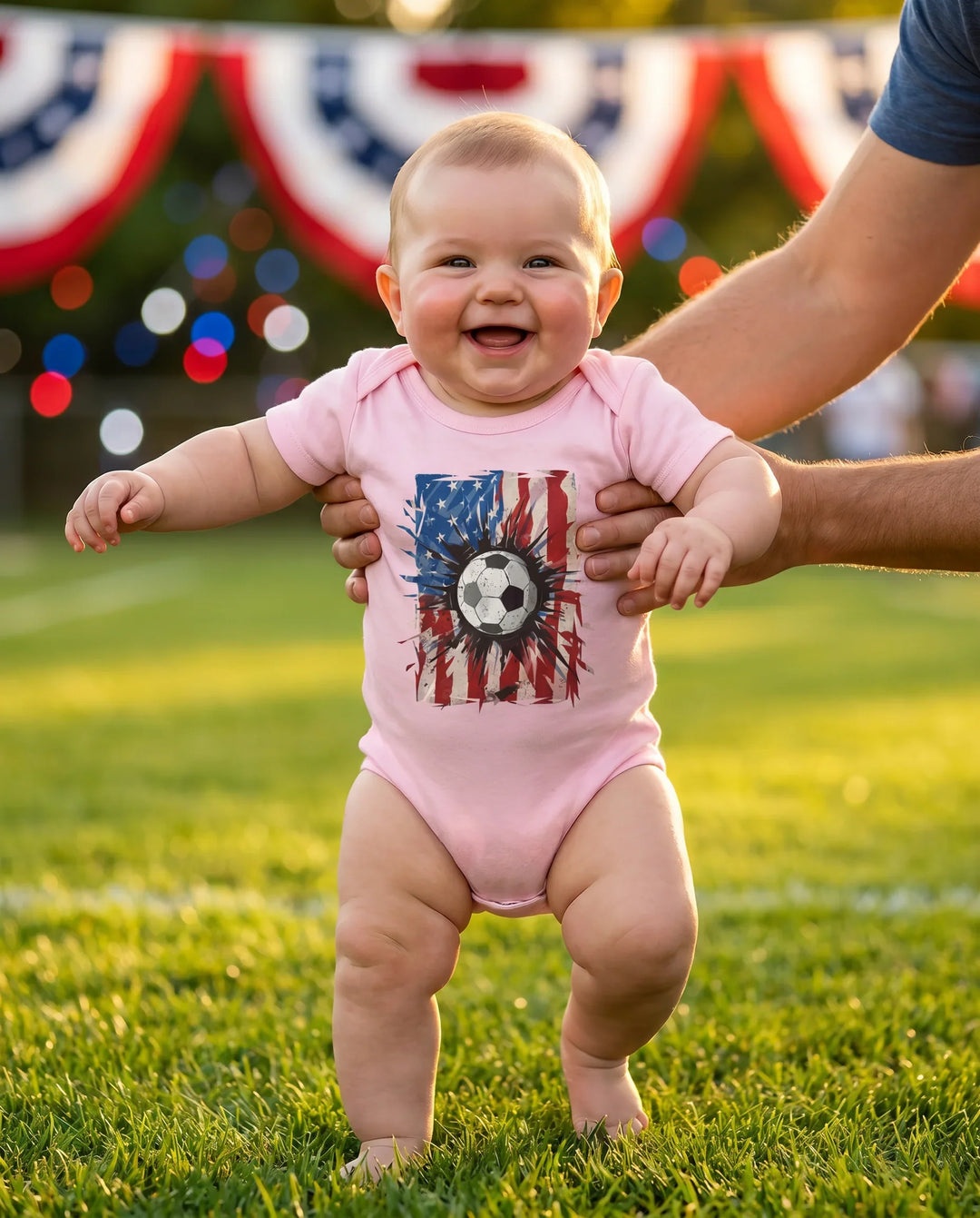 Little Soccer Star Bamboo Bodysuit