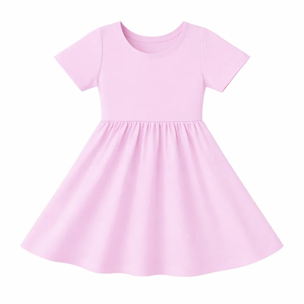 Einfarbiges Bambus-Drehkleid