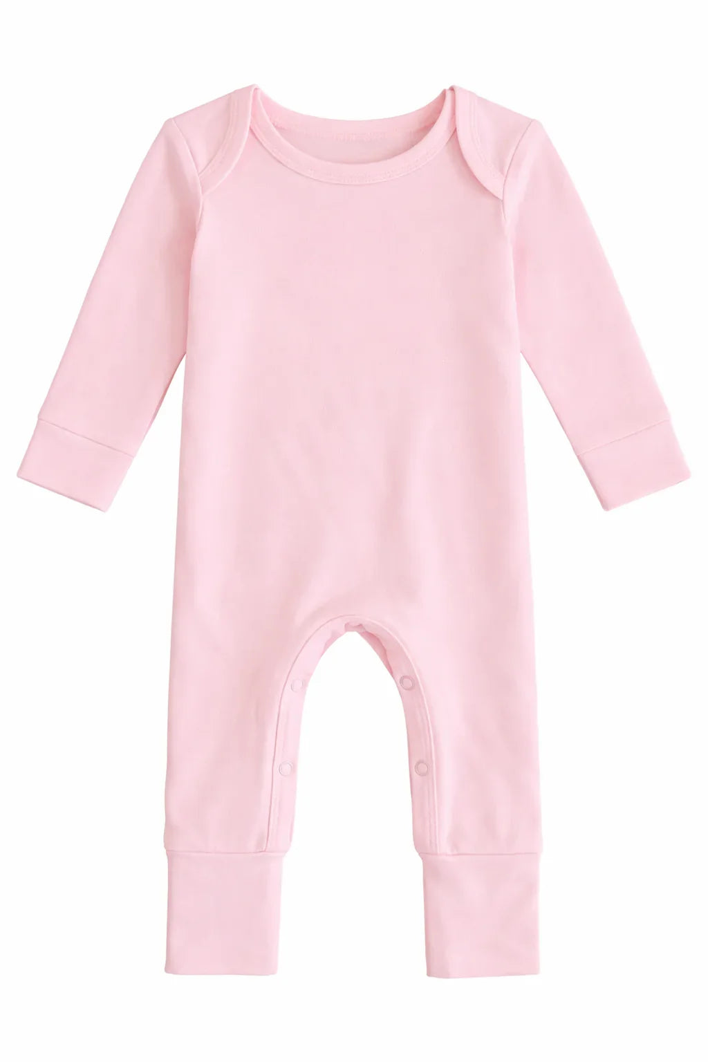 Solid color Bamboo Full Length Snap Rompers