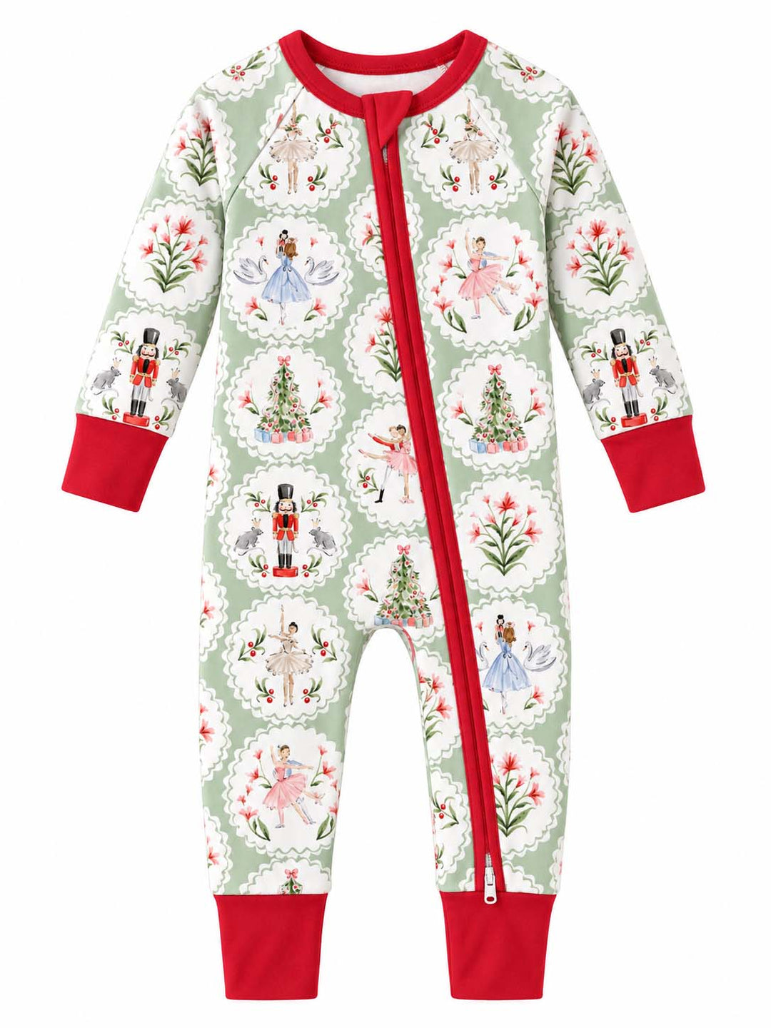 Christmas Ballet Story Bamboo Convertible Zippy
