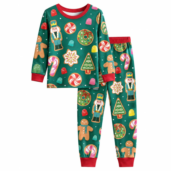 Christmas Cookie Wonderland Bamboo Two Piece Long Sleeve Pajama Set