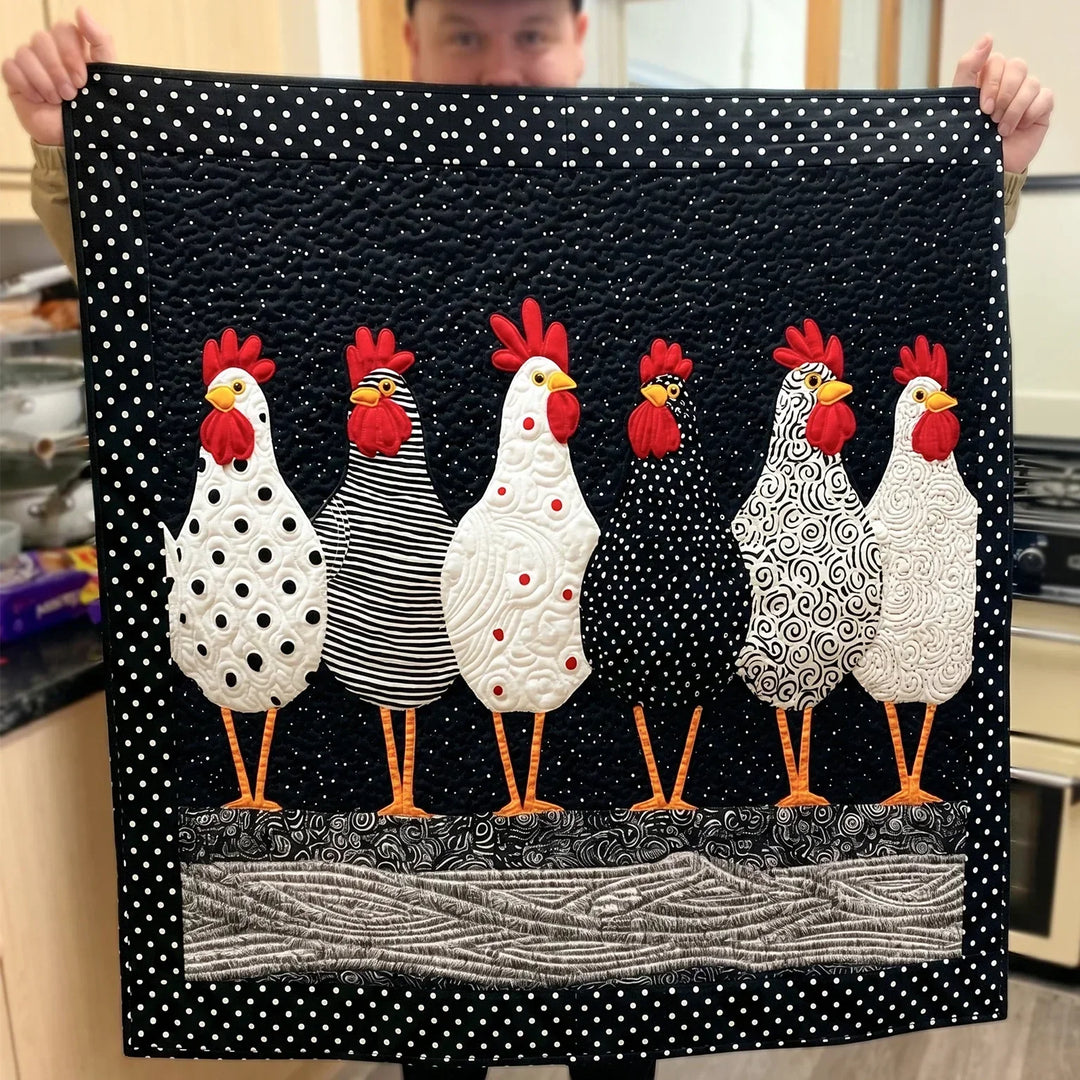 Classic Hen Bamboo Quilt Blanket