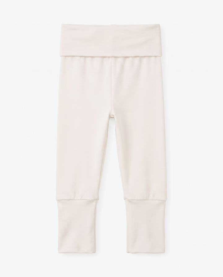 Solid Color Bamboo Fold Over Legging
