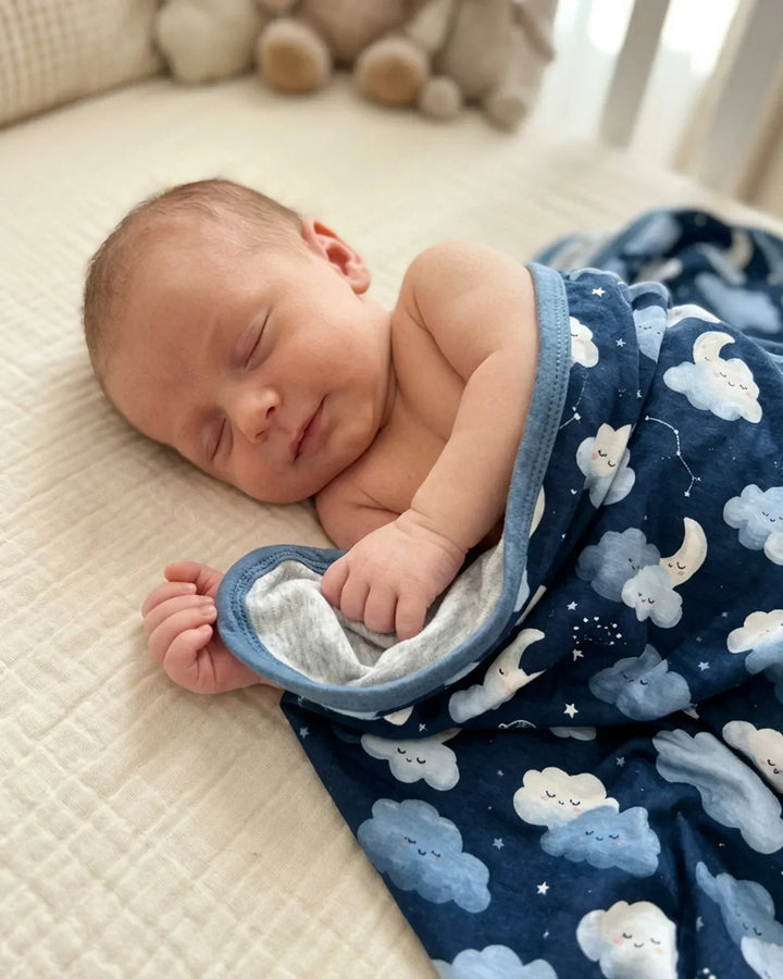 Cloudy Dreams Bamboo Blanket