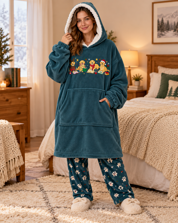 Benutzerdefinierter Bambus-Deckenhoodie (Vorlage)