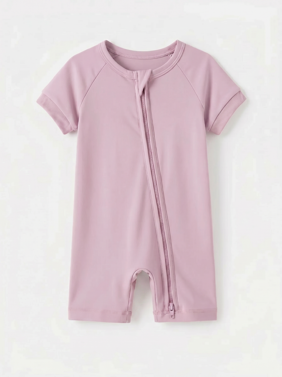 Solid Color Bamboo Shorty Zippy