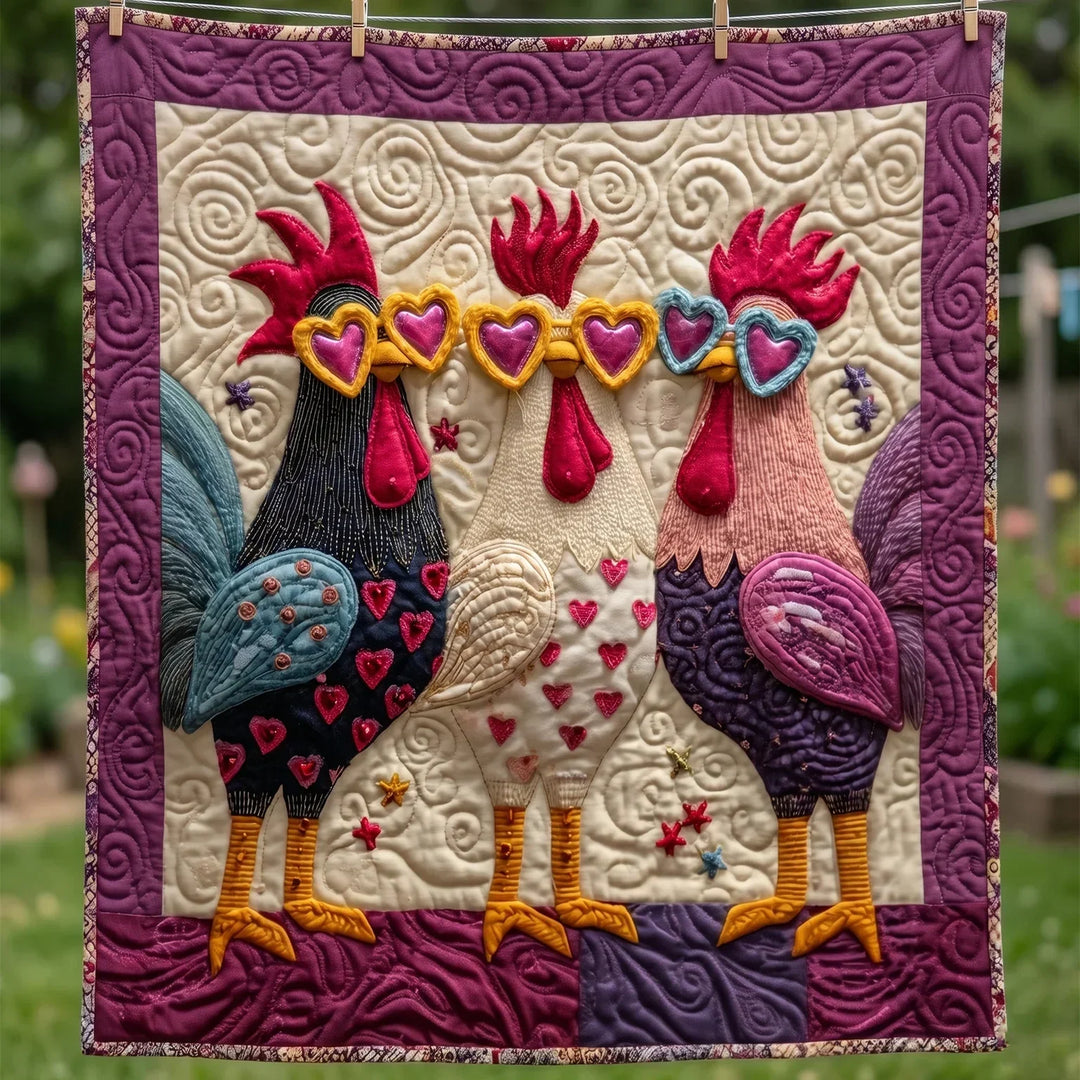 Colorful Feather Bamboo Quilt Blanket