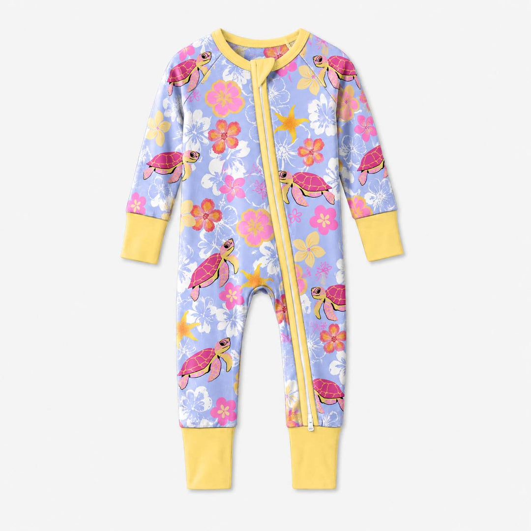 Colorful Turtle Parade Bamboo Convertible Zippy