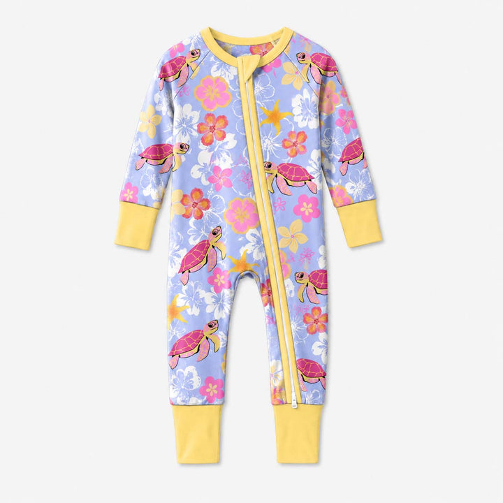 Colorful Turtle Parade Bamboo Convertible Zippy