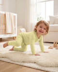 Pale Goldenrod Bamboo Convertible Zippered Romper