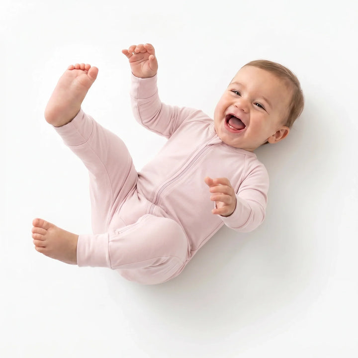 Sakura Bamboo Convertible Zippered Romper
