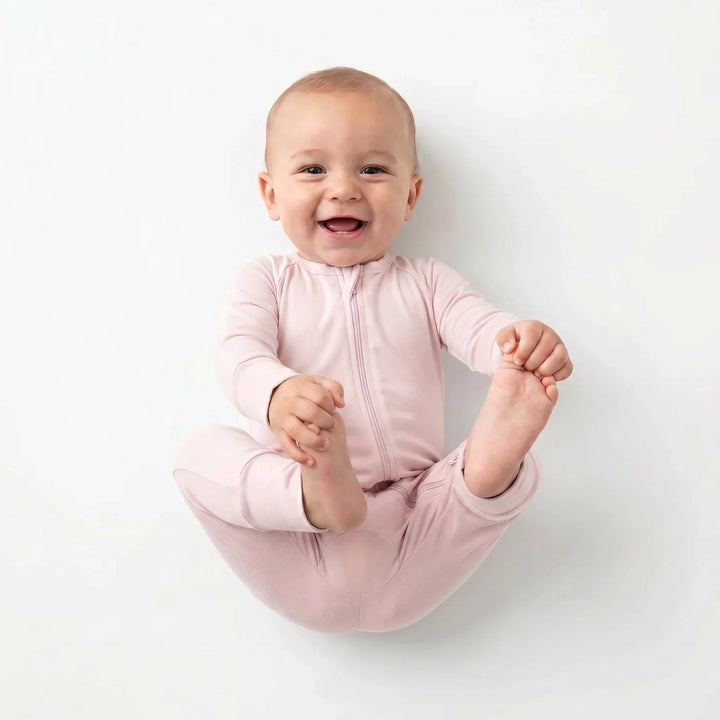 Sakura Bamboo Convertible Zippered Romper