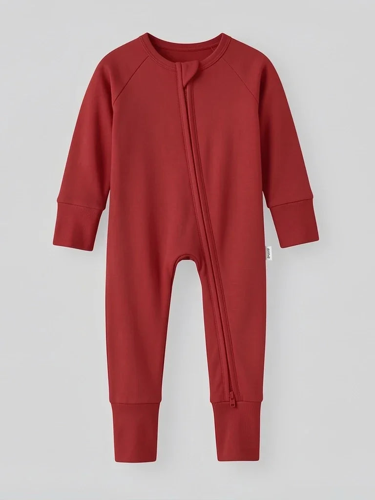 Cardinal Bamboo Convertible Zippered Romper