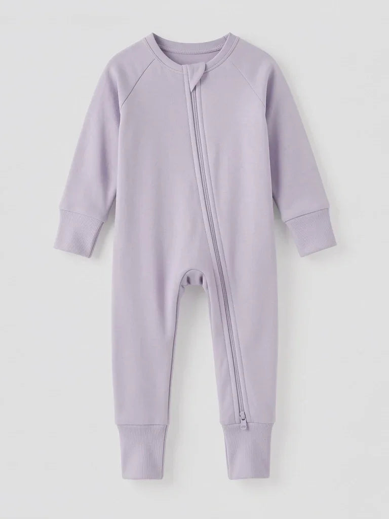 Taro Bamboo Convertible Zippered Romper