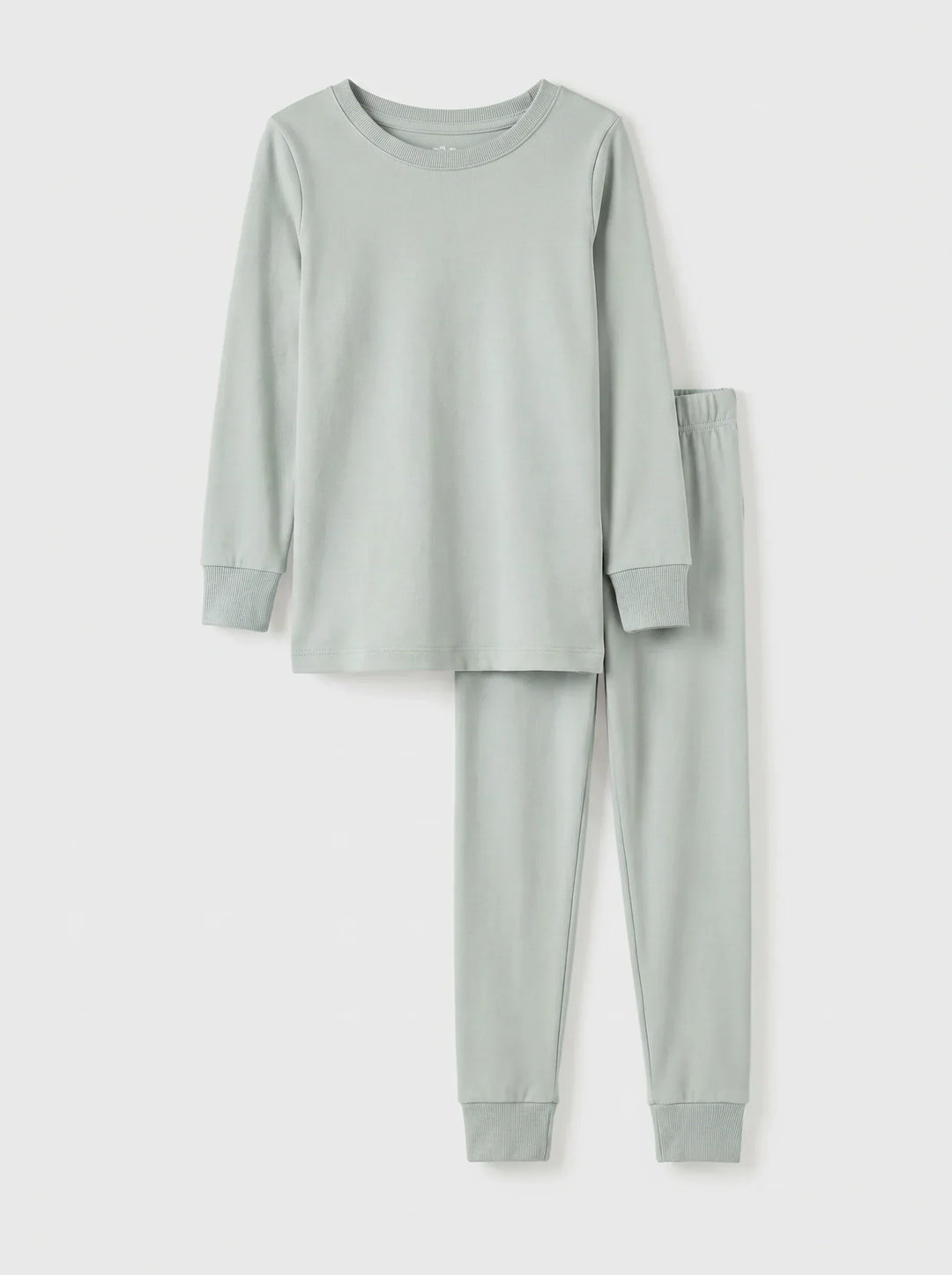 Conjunto de pijama de dos piezas de bambú en color pizarra