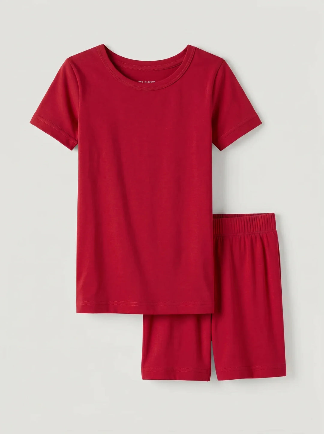 Cardinal Bamboo Two Piece Short Sleeve Shorts Pajama Set