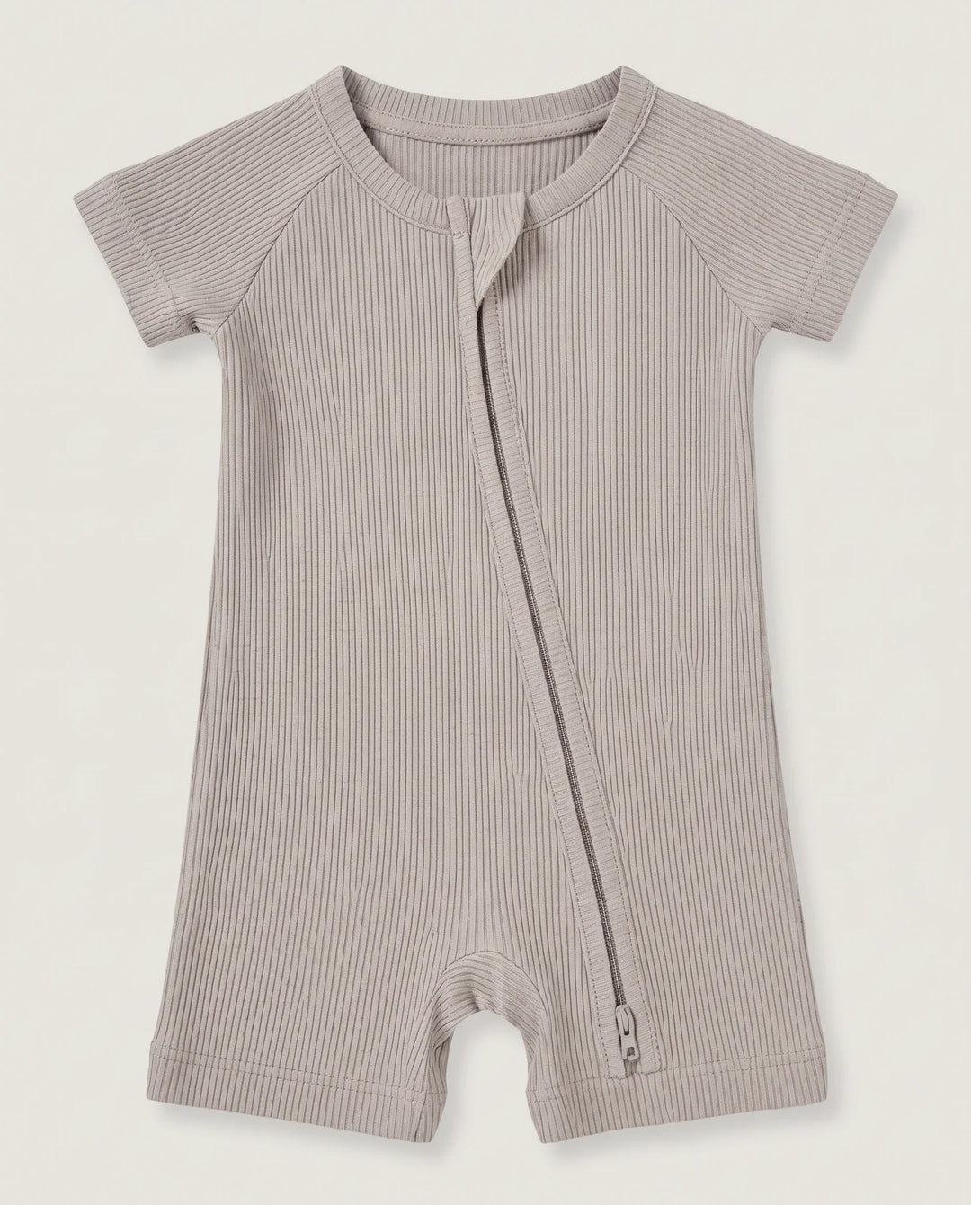 Ribbed Bamboo Shorty Zippy