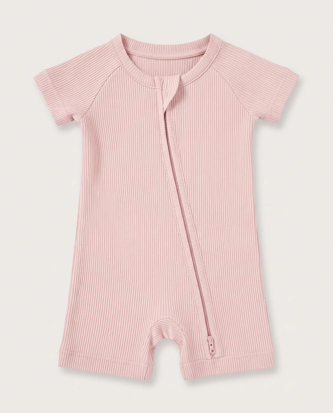 Ribbed Bamboo Shorty Zippy