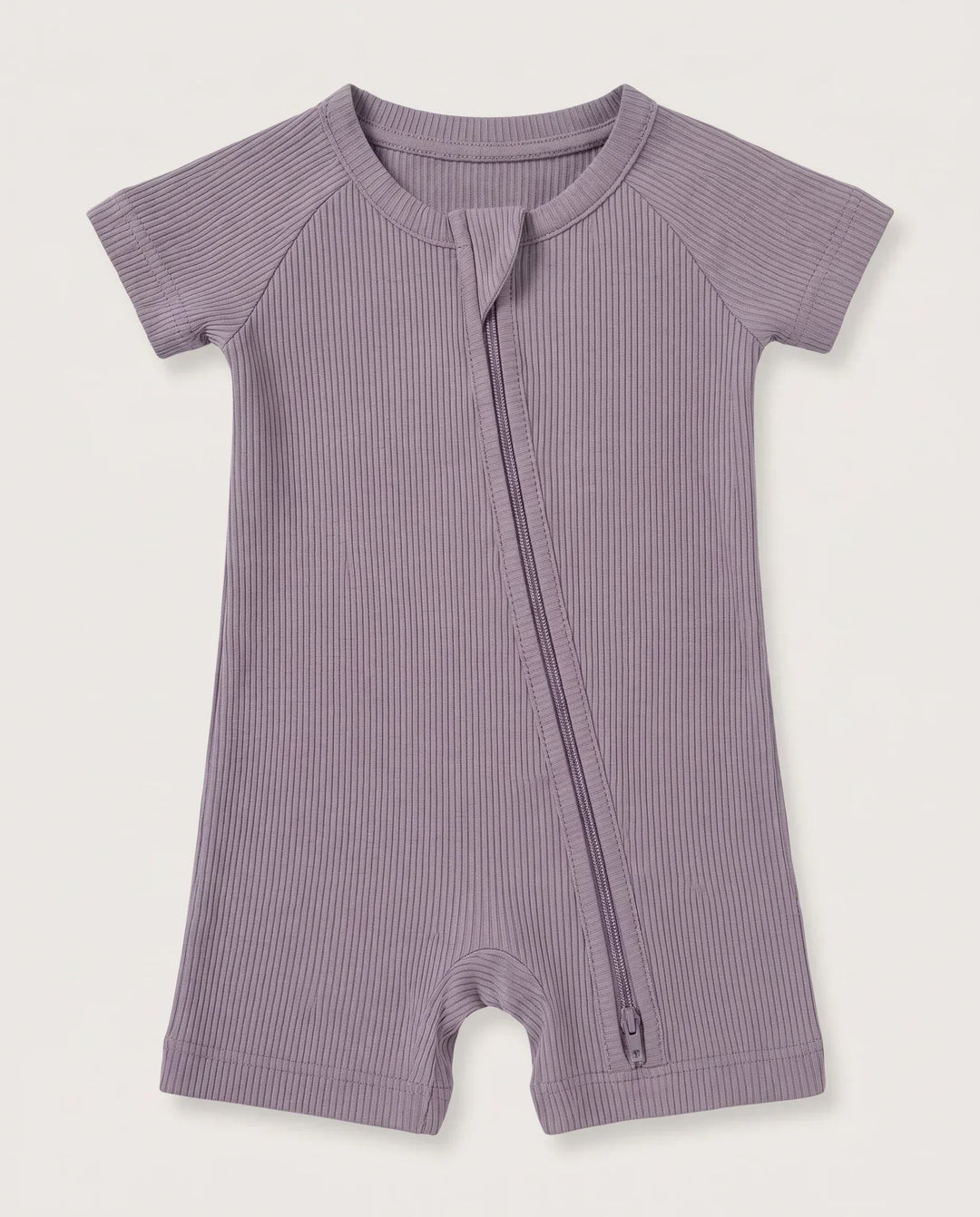 Ribbed Bamboo Shorty Zippy
