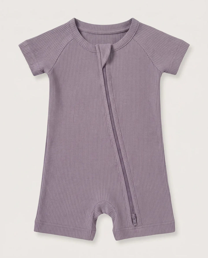 Ribbed Bamboo Shorty Zippy