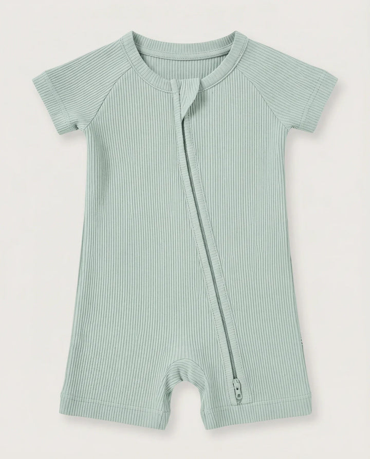 Ribbed Bamboo Shorty Zippy